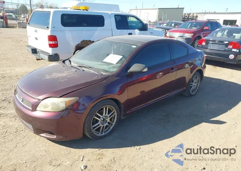 2006 Scion Tc из США, поврежденный, VIN JTKDE177060115341